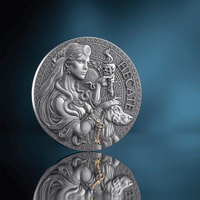 Cameroon - 2025 - 2000 Francs – Hecate / The Great Greek Mythology 2oz silver