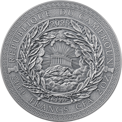 Cameroon - 2025 - 2000 Francs – Hecate / The Great Greek Mythology 2oz silver