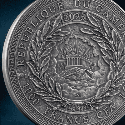 Cameroon - 2025 - 1000 Francs - Icarus / The Great Greek Mythology 1oz silver
