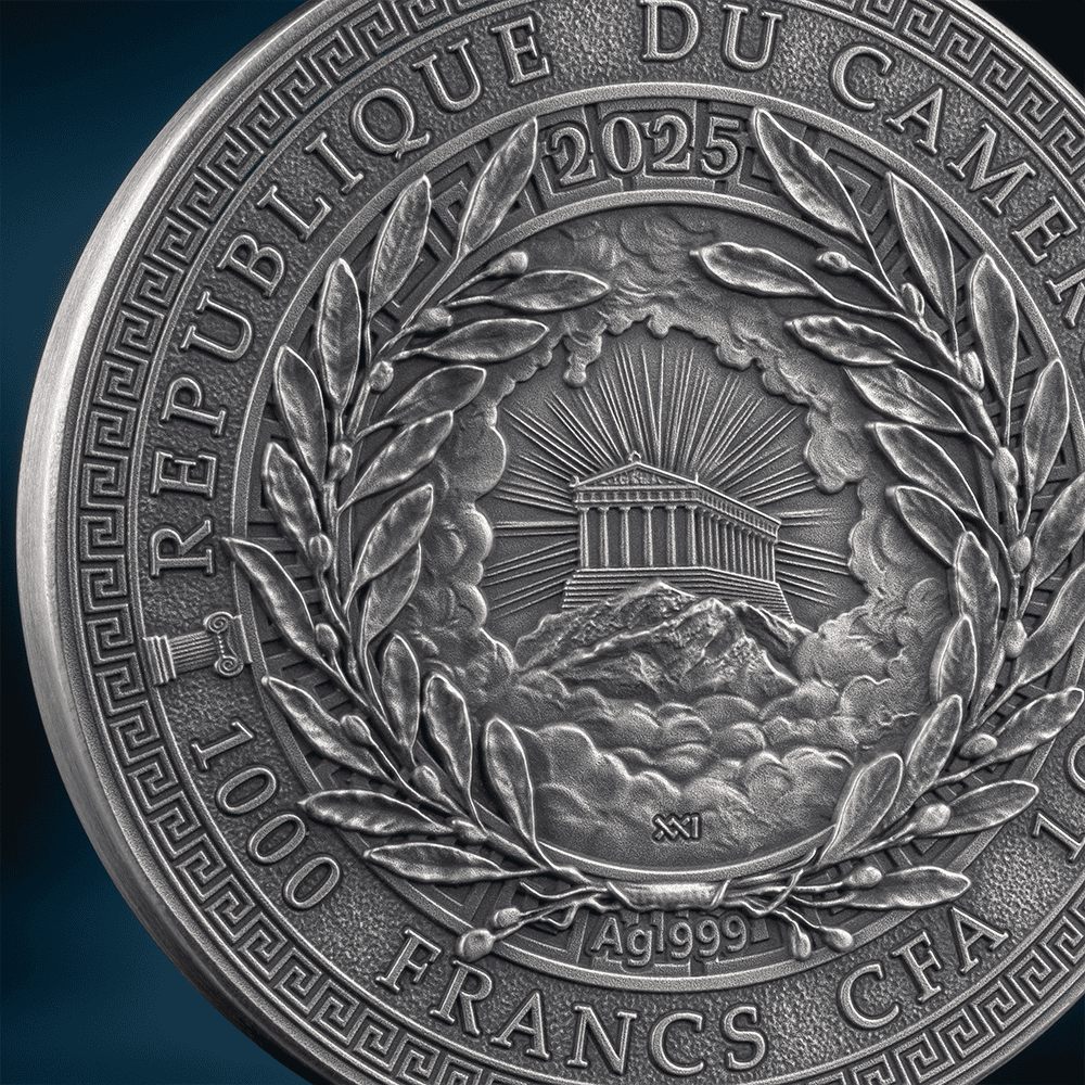 Cameroon - 2025 - 1000 Francs - Icarus / The Great Greek Mythology 1oz silver