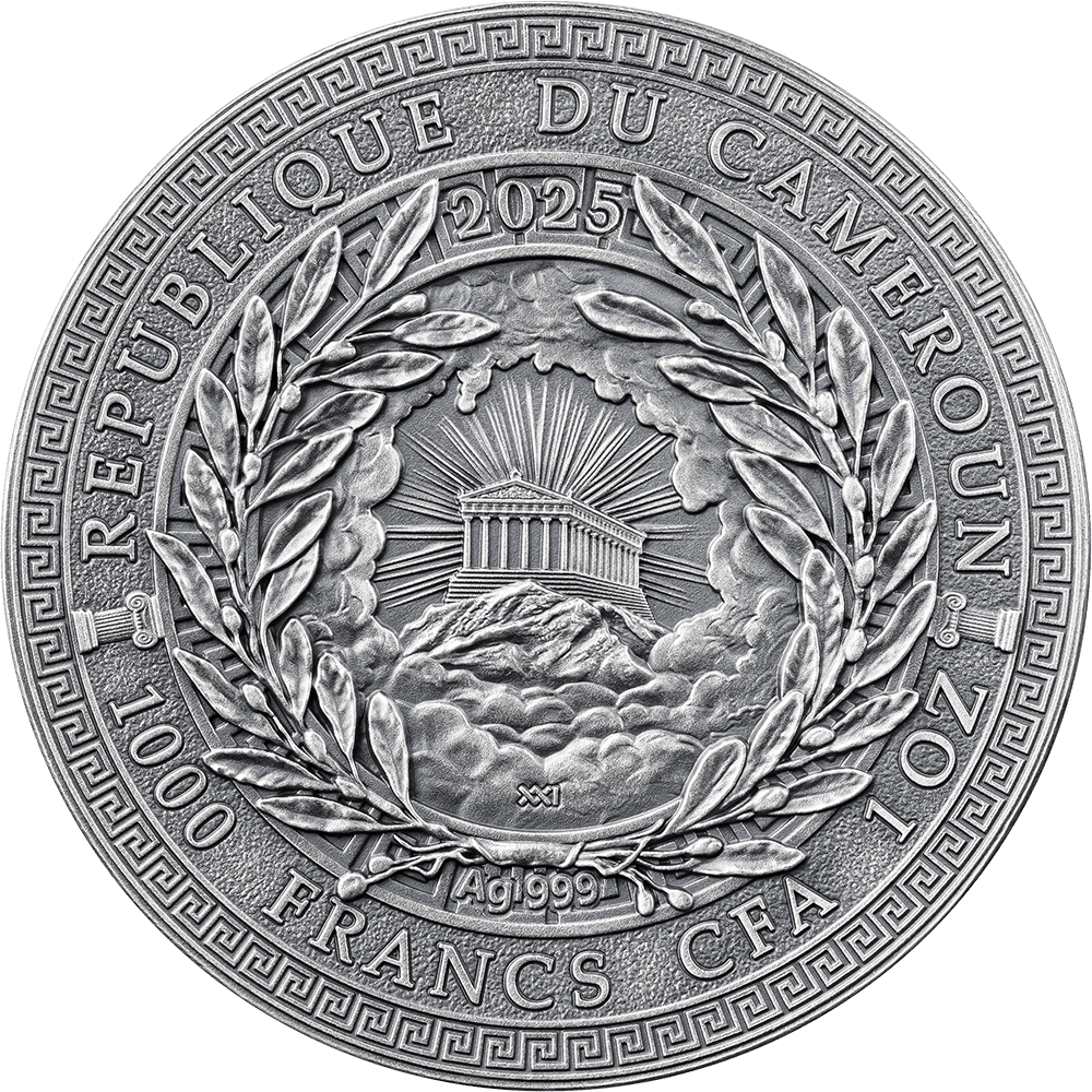 Cameroon - 2025 - 1000 Francs - Icarus / The Great Greek Mythology 1oz silver