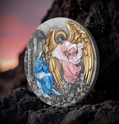 Niue - 2025 - 5 Dollars - Archangel Gabriel 2oz silver (Archangel series)