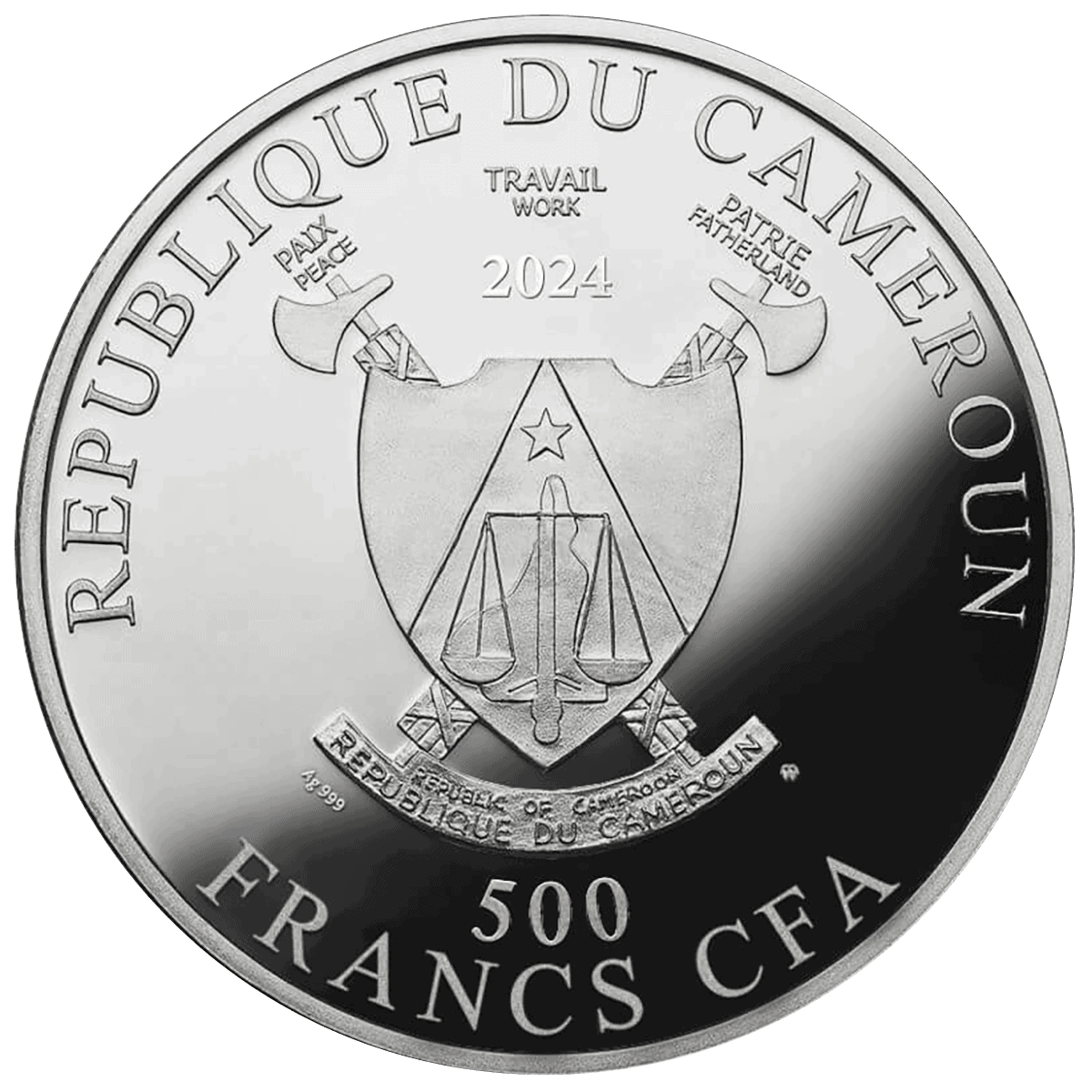 Cameroon - 2024 - 500 Francs - Women Friends (Gustav Klimt series)