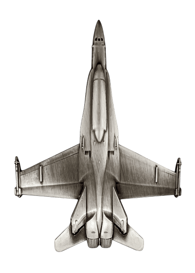 Liberia - 2025 - 20 Dollars - Fighter Jet Shaped 1oz silver