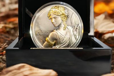 Cameroon - 2025 - 2000 Francs - Artemis 2oz silver (Six Olympian Goddesses Series)