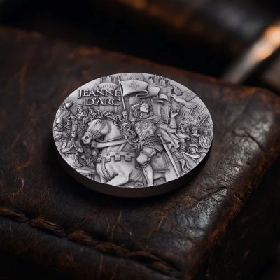 Niue - 2025 - 5 Dollars - Jeanne D'Arc 2oz silver