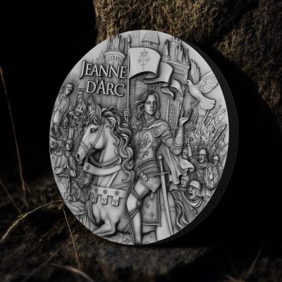 Niue - 2025 - 5 Dollars - Jeanne D'Arc 2oz silver