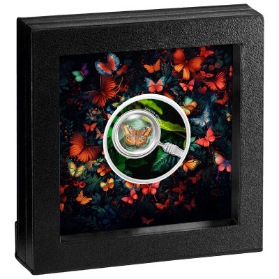 Cameroon - 2024 - 500 Francs - JUNONIA ALMANA The Secret Garden Butterflies