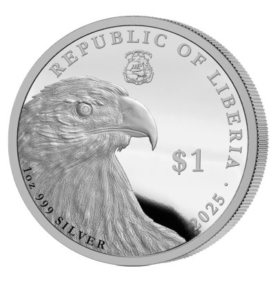 Liberia - 2025 - 1 Dollars - Trump Caesar