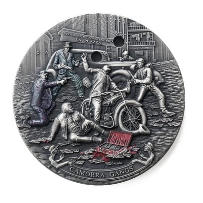 Niue - 2024 - 5 Dollars - Camorra - Gangs 3oz silver