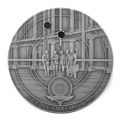 Niue - 2024 - 5 Dollars - Camorra - Gangs 3oz silver