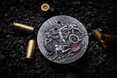 Niue - 2024 - 5 Dollars - Camorra - Gangs 3oz silver