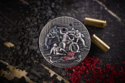 Niue - 2024 - 5 Dollars - Camorra - Gangs 3oz silver