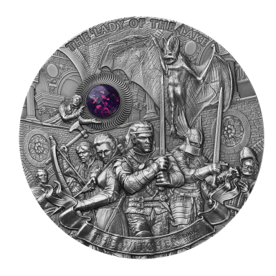 Niue - 2025 - 50 Dollars - Lady of the Lake 1 kilo silver (The Witcher Series)