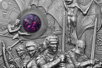 Niue - 2025 - 50 Dollars - Lady of the Lake 1 kilo silver (The Witcher Series)