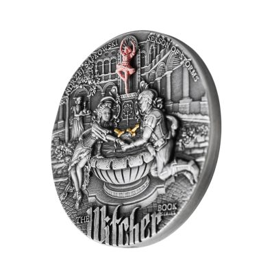 Niue - 2025 - 5 Dollars - The Season of Storms 2oz silver (The Witcher Series)