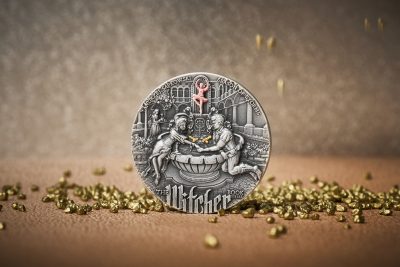 Niue - 2025 - 5 Dollars - The Season of Storms 2oz silver (The Witcher Series)