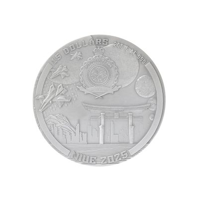 Niue - 2025 - 15 Dollars - Silkpunk 200gr silver (punk universe series)