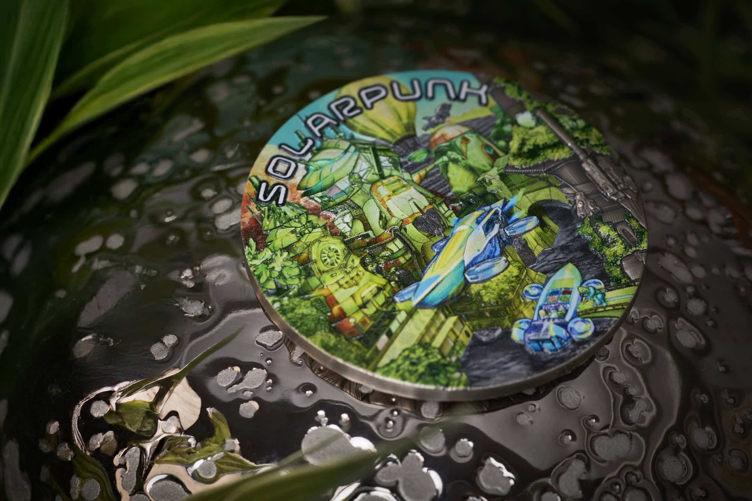 Niue - 2024 - 5 Dollars - Solarpunk (punk universe series)