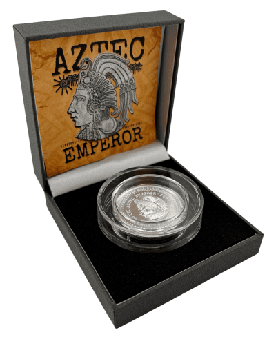 Niue - 2025 - 2 Dollars - Aztec Emperor Cuauhtémoc Tribute 1oz silver