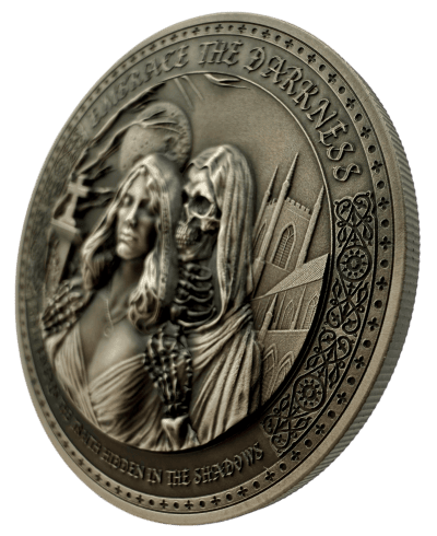 Cameroon - 2025 - 2000 Francs - Embrace the Darkness 1oz silver