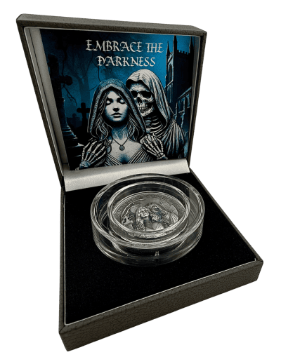 Cameroon - 2025 - 2000 Francs - Embrace the Darkness 1oz silver
