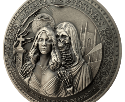 Cameroon - 2025 - 2000 Francs - Embrace the Darkness 1oz silver