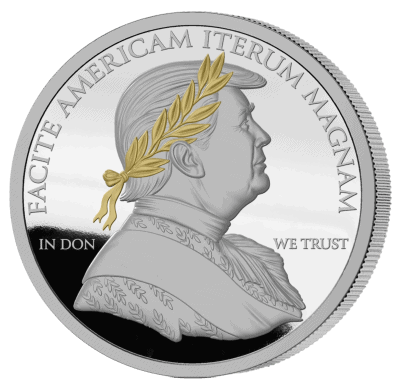 Liberia - 2025 - 1 Dollars - Trump Caesar