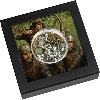 Cameroon - 2025 - 2000 Francs – Robin of the Hood 2oz silver (Sherwood series)