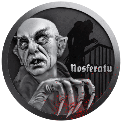 Niue - 2025 - 1 Dollars - Nosferatu 1oz silver (Silent Film Classics series)