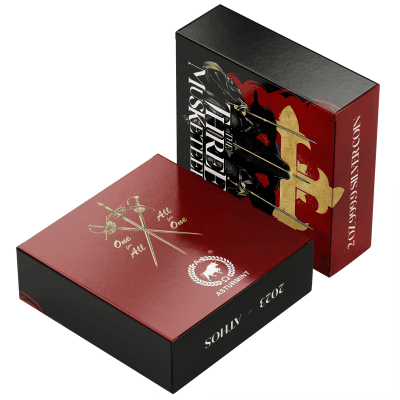 Niue - 2023 - 5 Dollars - Athos 2oz silver (Three Musketeers series)