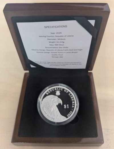 Liberia - 2025 - 1 Dollars - Trump Caesar