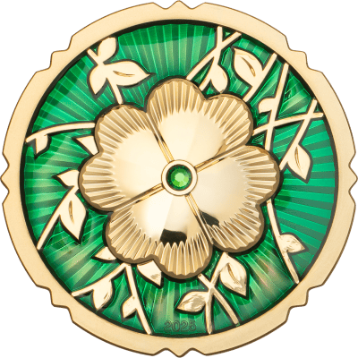 Cook Islands - 2025 - 5 Dollars - Evergreen Clover