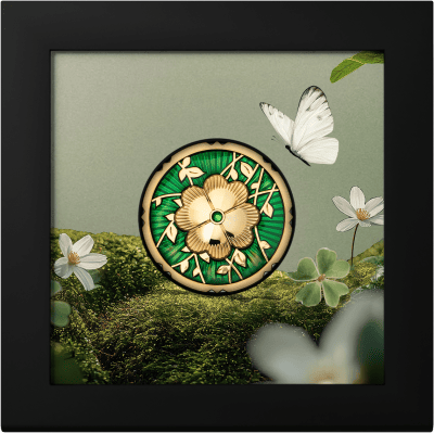 Cook Islands - 2025 - 5 Dollars - Evergreen Clover