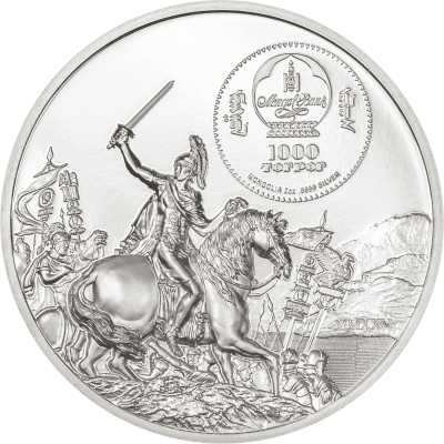 Cook Islands - 2025 - 10 Dollars - Caesar vs. Brutus (Enemies in History) 2oz silver