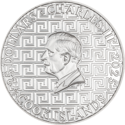 Cook Islands - 2025 - 25 Dollars - Machu Picchu Bucket List 5oz silver