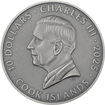 Cook Islands - 2025 - 10 Dollars - Portal of Time