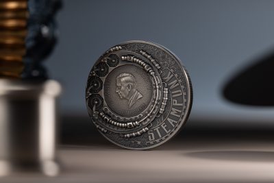 Cook Islands - 2025 - 20 Dollars - Aviation Steampunk 3oz silver