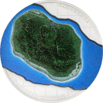 Cook Islands - 2025 - 100 Dollars - 60 Years of Self-Government 1 kilo silver