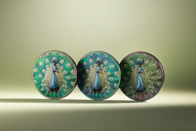 Cook Islands - 2025 - 5 Dollars - Spectrum Peacock 1oz silver