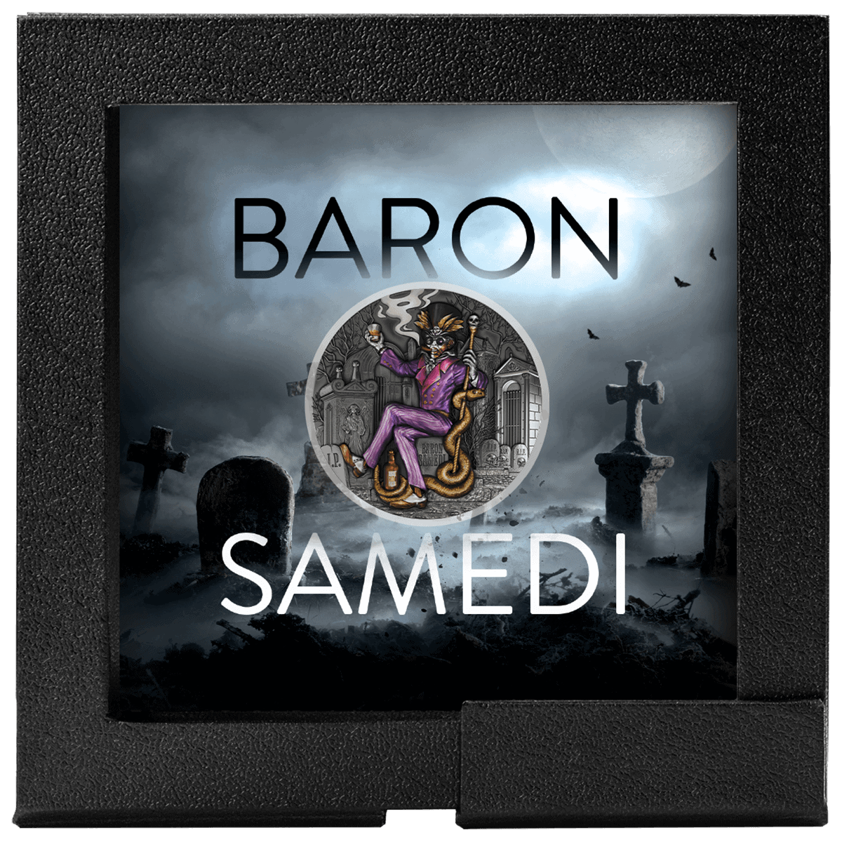 Cameroon - 2025 - 2000 Francs - Baron Samedi 2oz silver