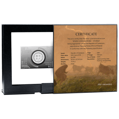 Cameroon - 2025 - 500 Francs - Storm (Józef Chełmoński masterpieces)