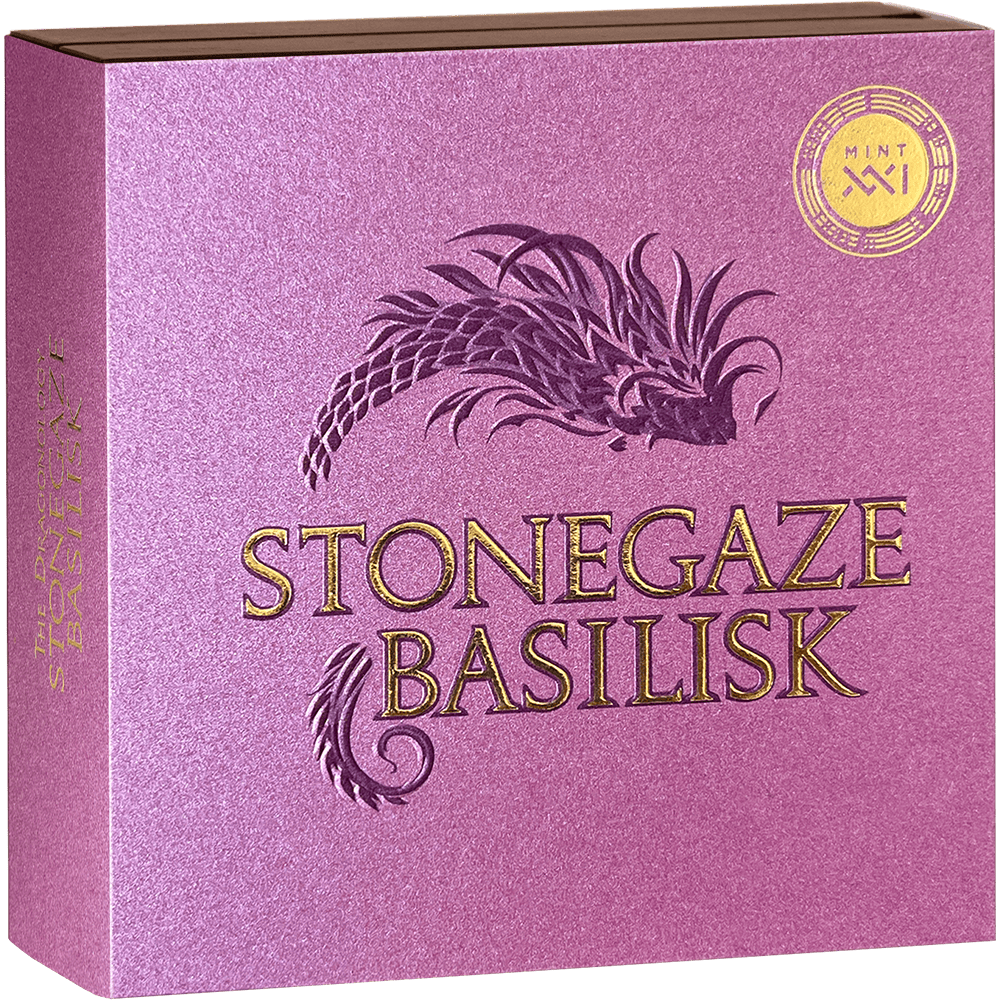 Cameroon - 2025 - 2000 Francs - Stonegaze Basilisk (Dragonology series)