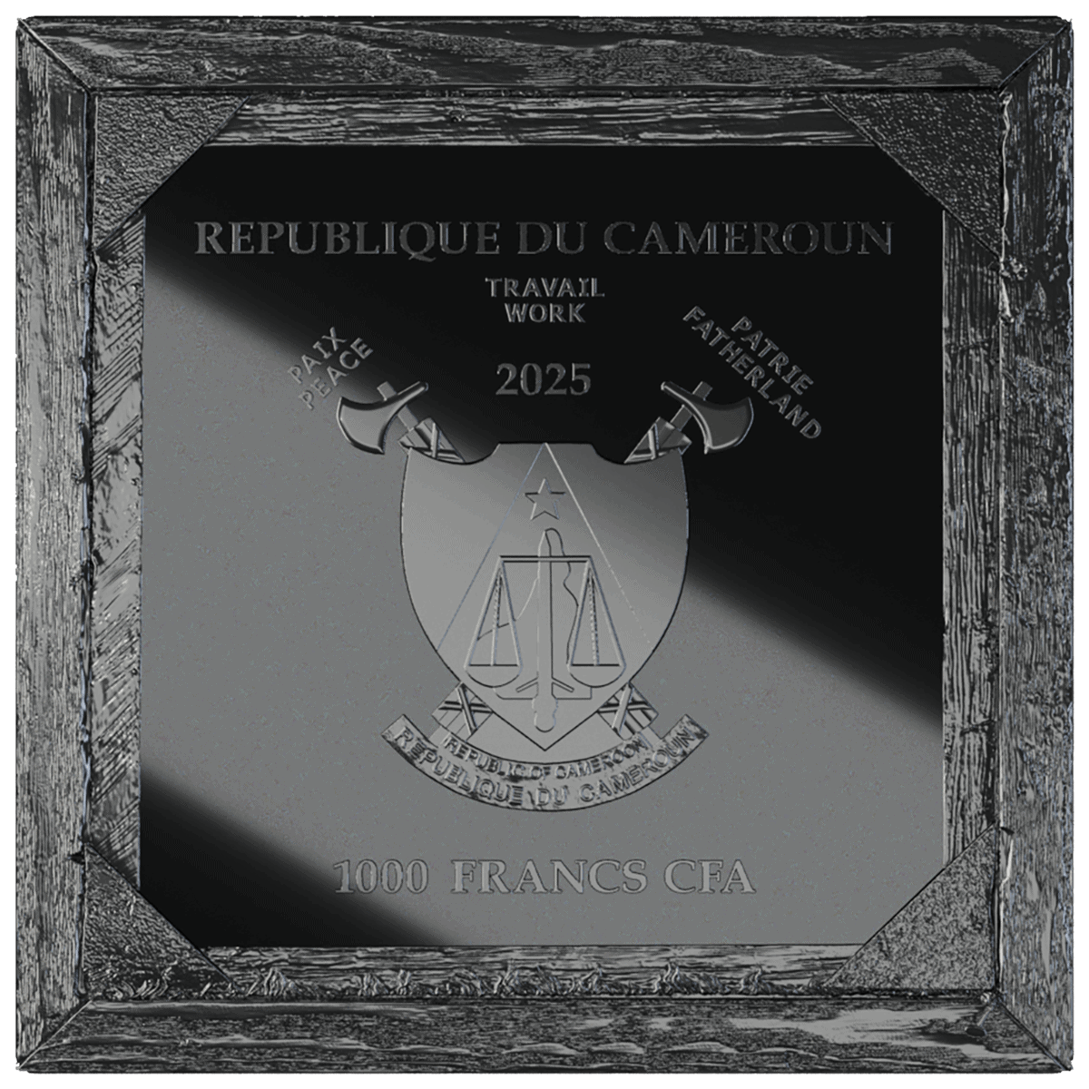 Cameroon - 2025 - 1000 Francs - Vanitas by Philipp Sauerland (Treasures of the World - dark edition)
