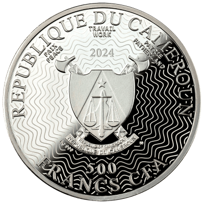 Cameroon - 2024 - 500 Francs – Sombrero Galaxy (Reach the sky in your hand)