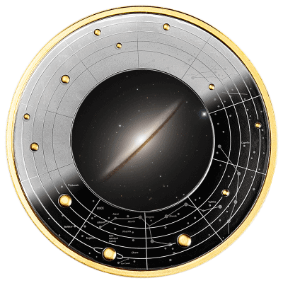 Cameroon - 2024 - 500 Francs – Sombrero Galaxy (Reach the sky in your hand)