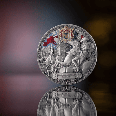 Cameroon - 2025 - 2000 Francs – French Empire 2oz silver (greatest empires series)