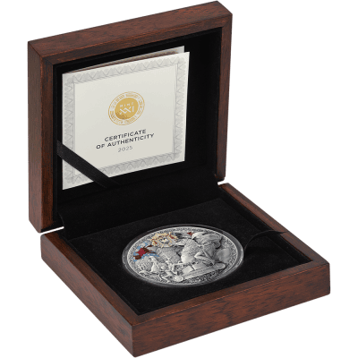 Cameroon - 2025 - 2000 Francs – French Empire 2oz silver (greatest empires series)