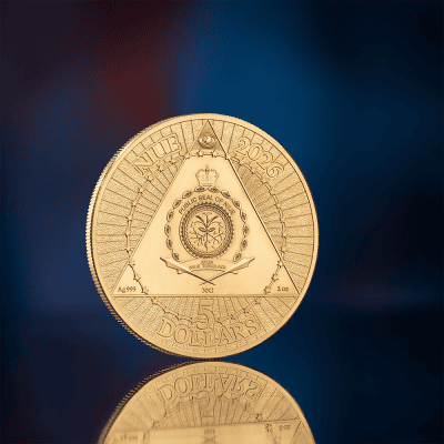 Niue - 2025 - 5 Dollars - United We Stand: 250 Years of US Independance 2oz silver