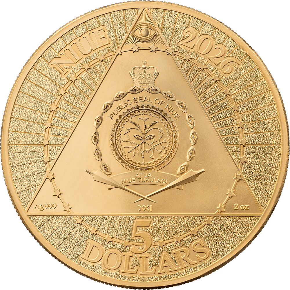 Niue - 2025 - 5 Dollars - United We Stand: 250 Years of US Independance 2oz silver